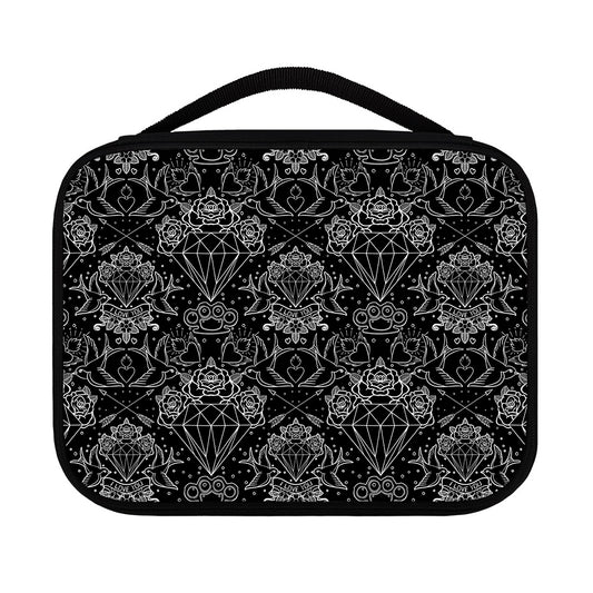 Black And White Tattoo Print Classic Bible Case