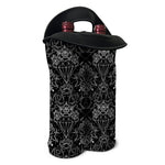 Black And White Tattoo Print Double Neoprene Wine Tote