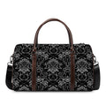 Black And White Tattoo Print Duffel Bag