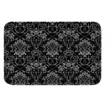 Black And White Tattoo Print Indoor Door Mat