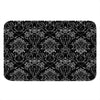 Black And White Tattoo Print Indoor Door Mat