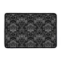 Black And White Tattoo Print Kitchen Mat