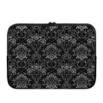 Black And White Tattoo Print Laptop Sleeve