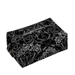 Black And White Tattoo Print Rectangle Tissue Box Cover