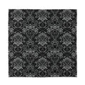 Black And White Tattoo Print Silk Bandana