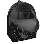 Black And White Taurus Sign Print Backpack