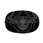 Black And White Taurus Sign Print Car Side Mirror Covers