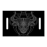 Black And White Taurus Sign Print Golf Cart Seat Cover