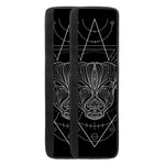 Black And White Taurus Sign Print Refrigerator Handle Covers