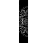 Black And White Taurus Sign Print Table Runner