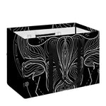 Black And White Taurus Sign Print Utility Tote Bag