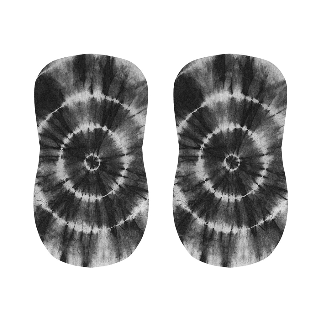 Black And White Tie Dye Print Bar Stool Covers