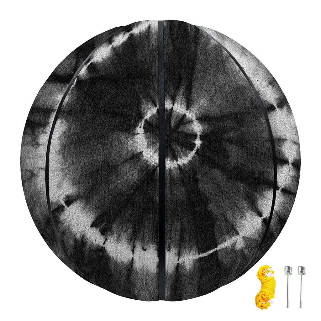 Black And White Tie Dye Print Basketball