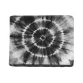 Black And White Tie Dye Print Bifold Wallet