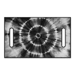Black And White Tie Dye Print Golf Cart Seat Cover