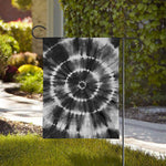 Black And White Tie Dye Print House Flag