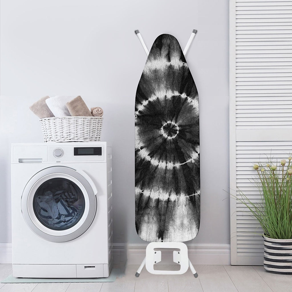Black And White Tie Dye Print Ironing Board Cover