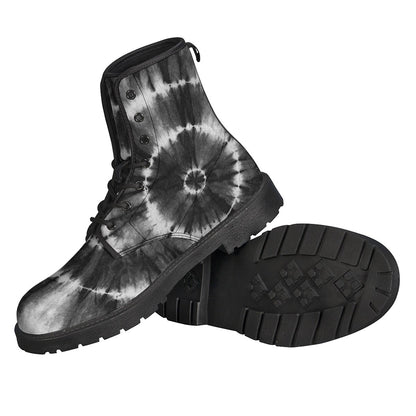 Black And White Tie Dye Print Backpack