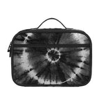 Black And White Tie Dye Print Portable Lunch Bag