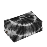 Black And White Tie Dye Print Rectangle Tissue Box Cover