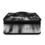 Black And White Tie Dye Print Small Lunch Bag