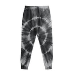 Black And White Tie Dye Print Sweatpants