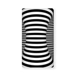 Black And White Torus Illusion Print Baby Crib Sheet