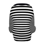 Black And White Torus Illusion Print Baby Seat Cover