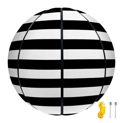 Black And White Torus Illusion Print Basketball