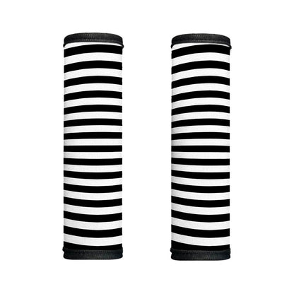 Black And White Torus Illusion Print Handle Covers