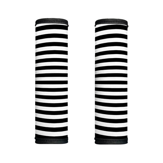 Black And White Torus Illusion Print Handle Covers