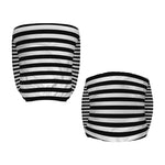 Black And White Torus Illusion Print Office Chair Cover
