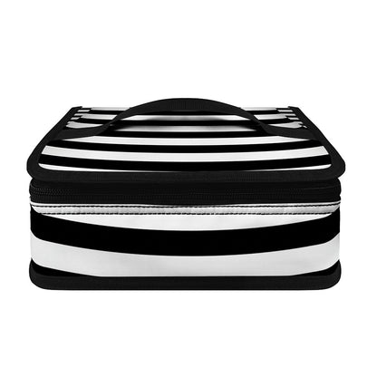 Black And White Torus Illusion Print Small Lunch Bag
