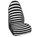 Black And White Torus Illusion Print Waterproof Car Seat Cover