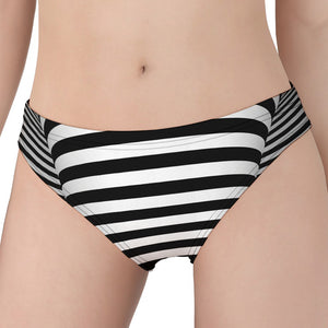 Black And White Torus Illusion Print Women's Panties