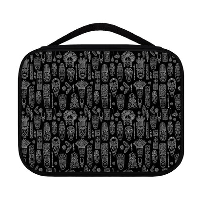 Black And White Totem Pattern Print Classic Bible Case