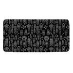 Black And White Totem Pattern Print Towel