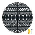 Black And White Tribal Geometric Print Basketball