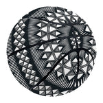 Black And White Tribal Geometric Print Basketball