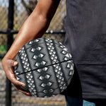 Black And White Tribal Geometric Print Basketball