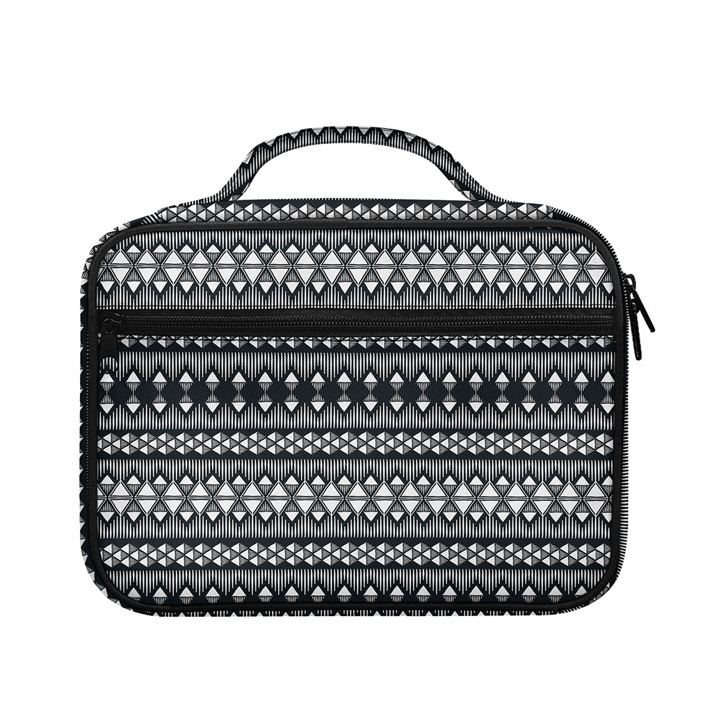 Black And White Tribal Geometric Print Briefcase Bible Bag