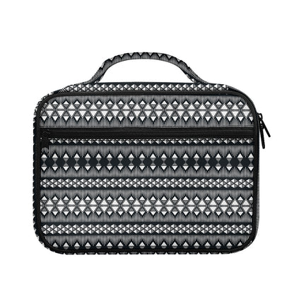 Black And White Tribal Geometric Print Briefcase Bible Bag