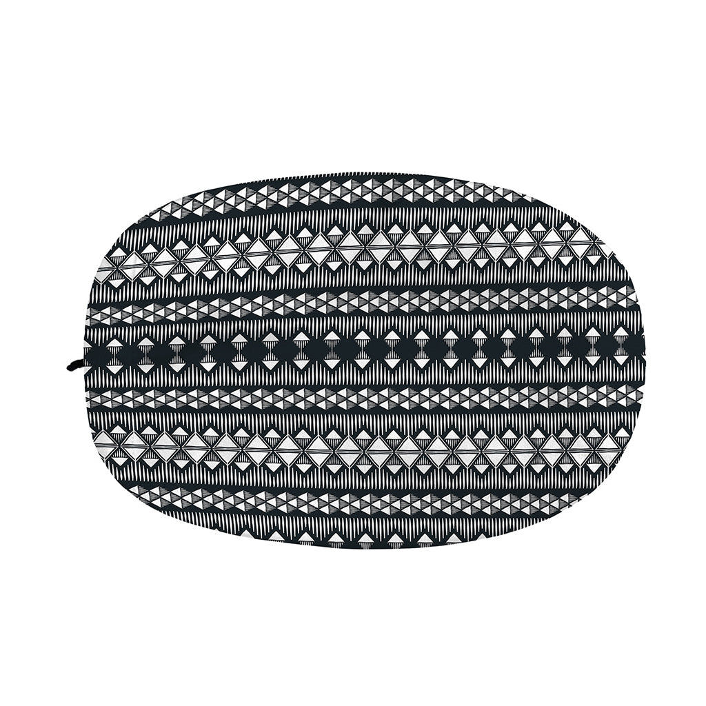 Black And White Tribal Geometric Print Car Side Mirror Covers