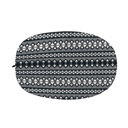 Black And White Tribal Geometric Print Car Side Mirror Covers
