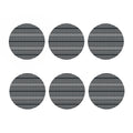 Black And White Tribal Geometric Print Coaster Set