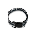 Black And White Tribal Geometric Print Dog Collar