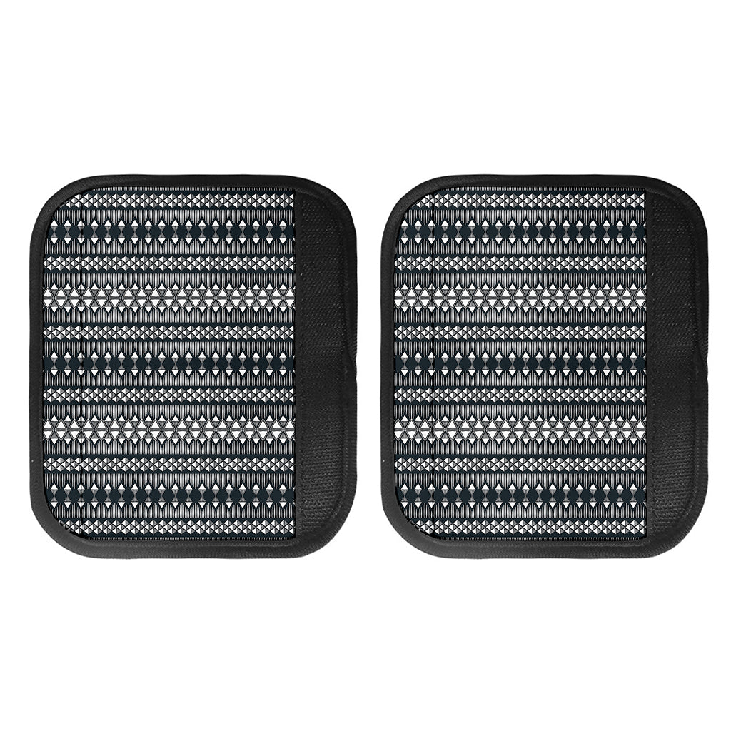Black And White Tribal Geometric Print Handle Covers