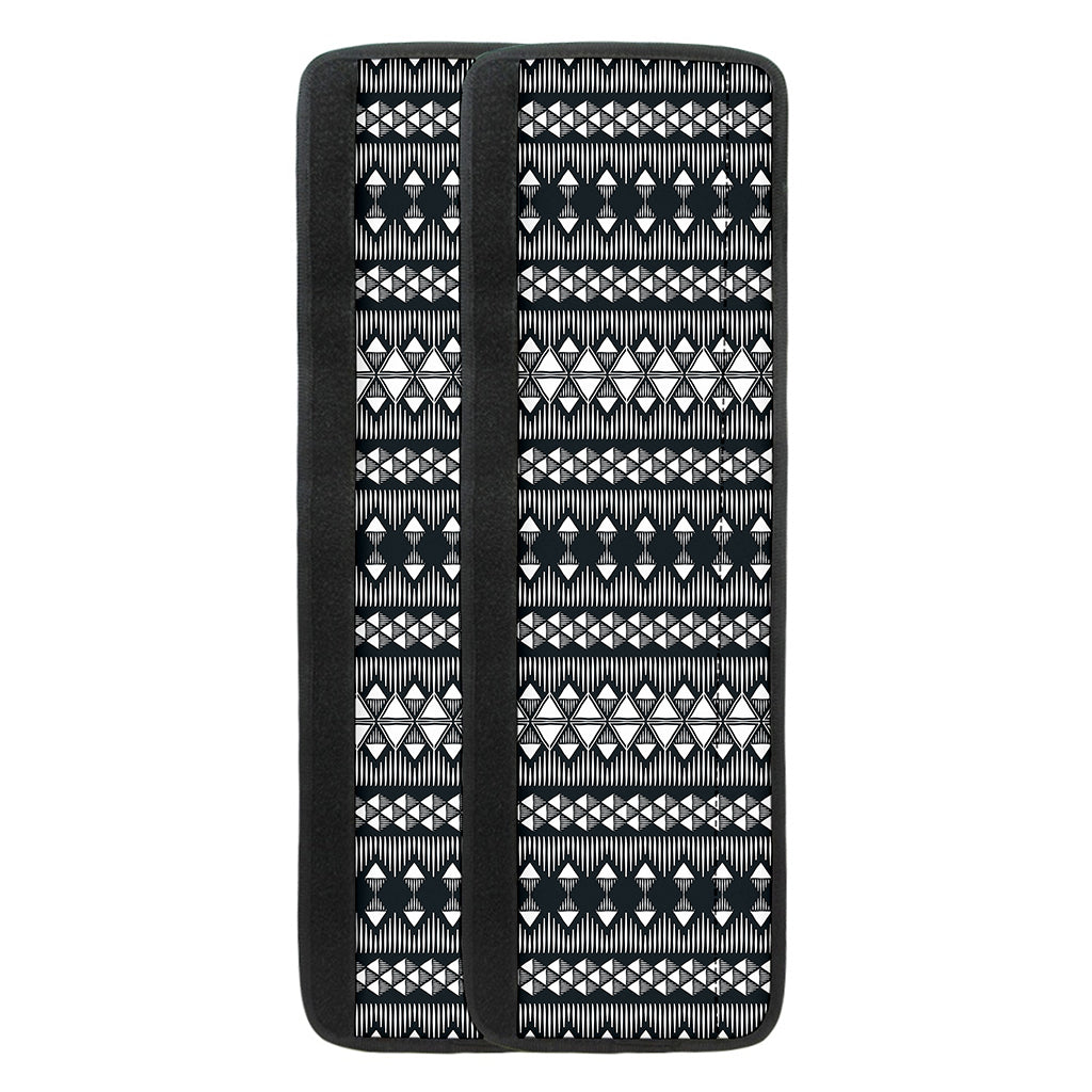 Black And White Tribal Geometric Print Refrigerator Handle Covers