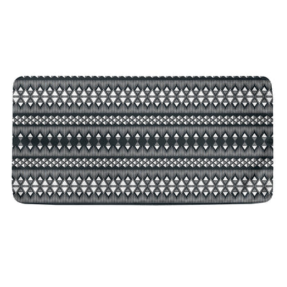 Black And White Tribal Geometric Print Towel