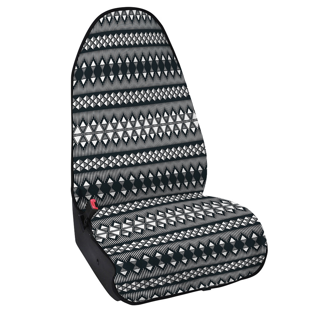 Black And White Tribal Geometric Print Waterproof Car Seat Cover